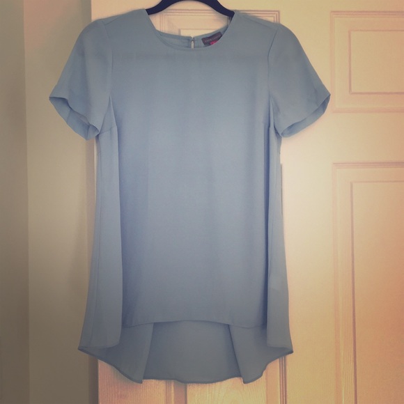 Light Blue Vince Camuto Blouse - Picture 1 of 5